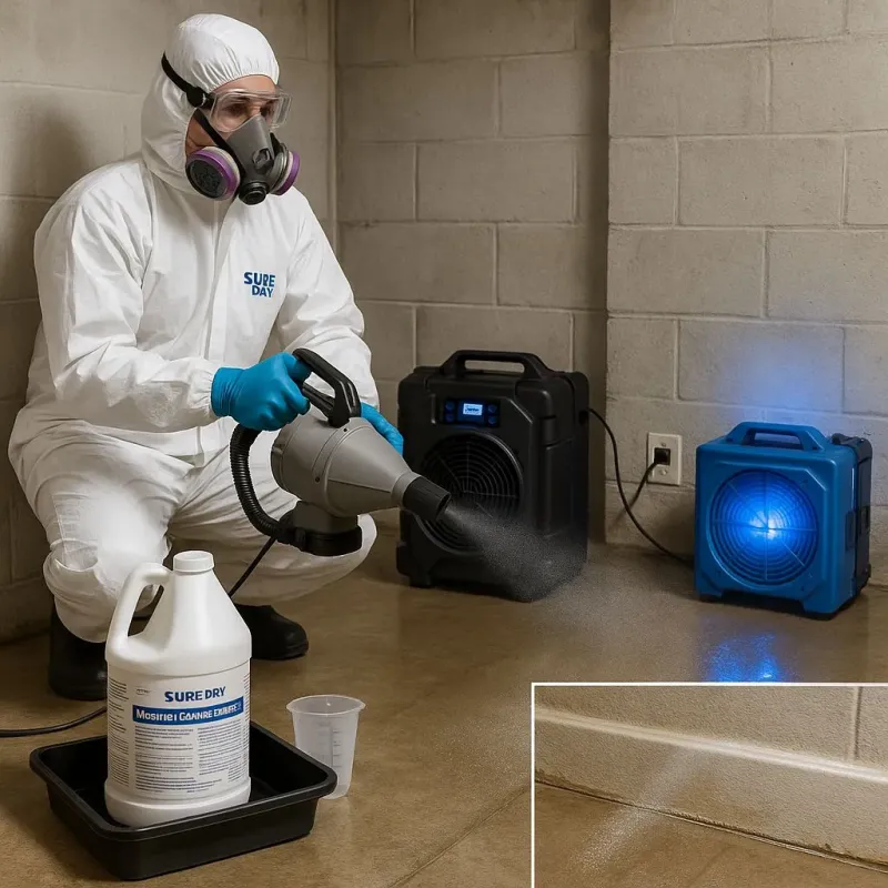 Sanitization and Odor Removal process in Hidden Valley, IN
