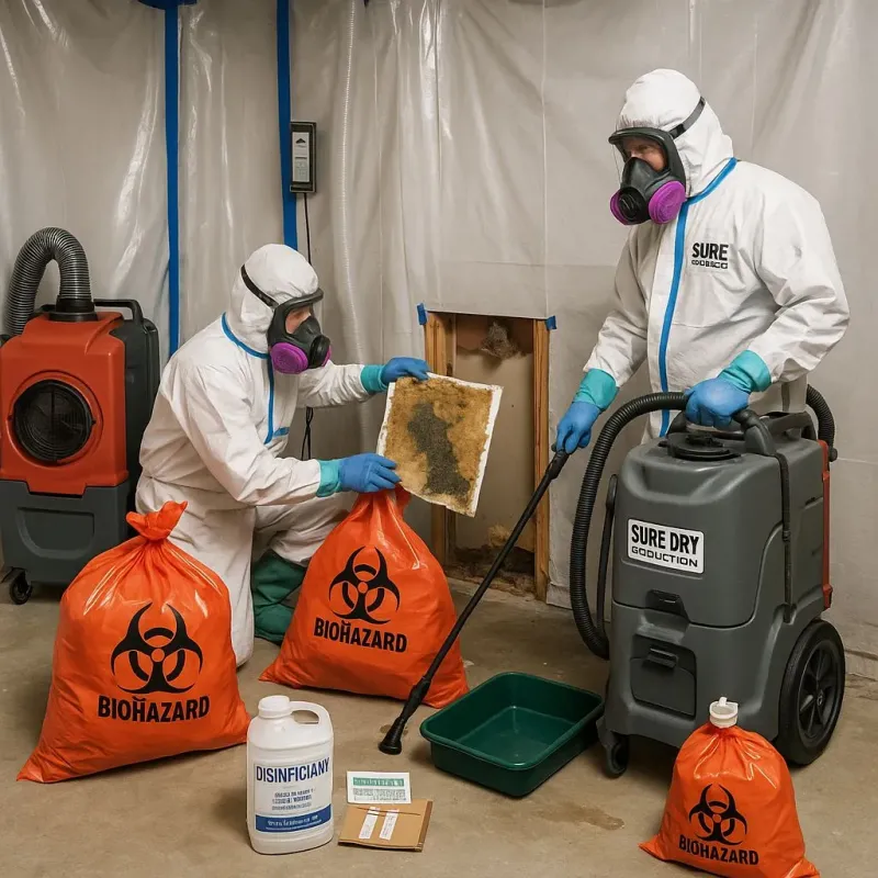 Contaminated Water Handling Protocols process in Hidden Valley, IN