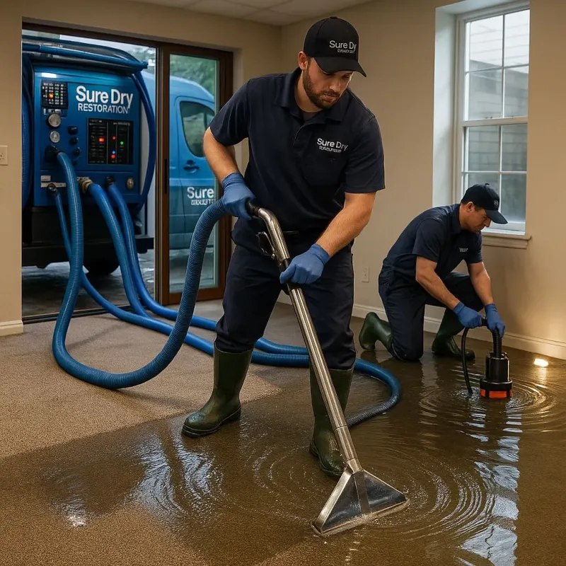 Water Extraction and Removal process in Hidden Valley, IN